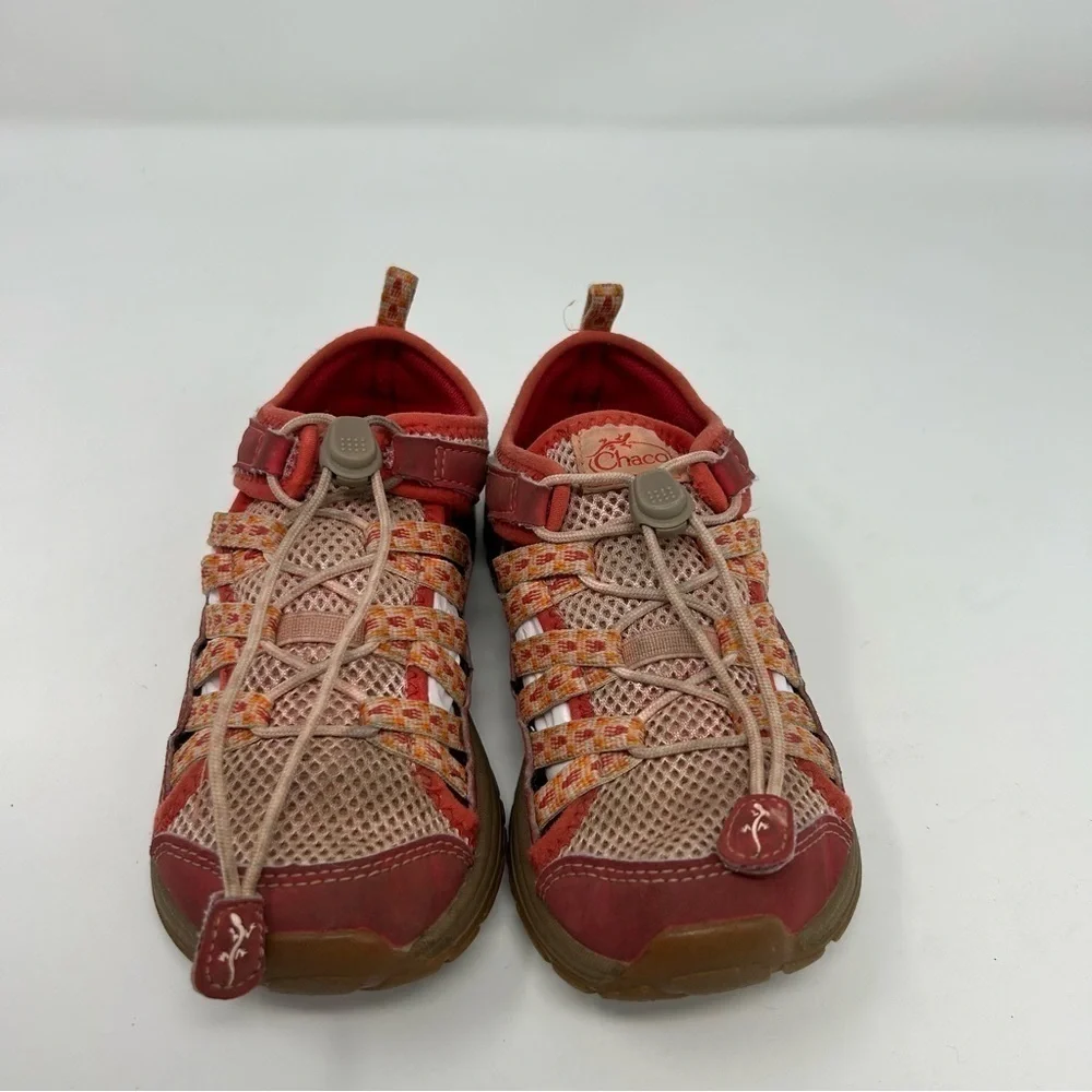 Chaco Unisex Kids Orange & Red Outcross 2 All Terrain Quick Dry Sneakers Size 13